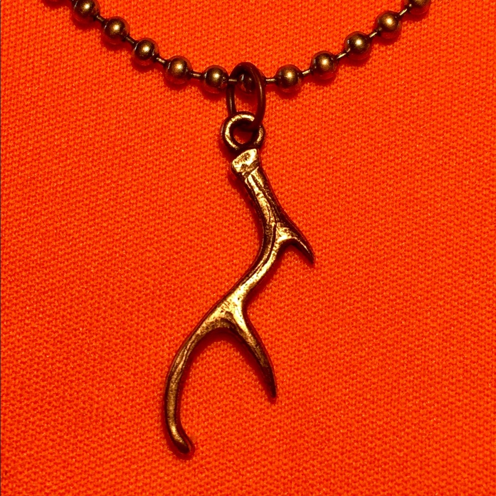 HAND CRAFTED Antler Boho Necklace